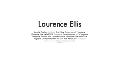 Desktop Screenshot of laurenceellis.com